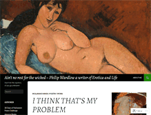 Tablet Screenshot of philipwardlow.com